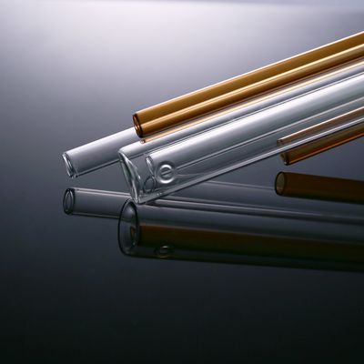 أنابيب اختبار فارغة كهرمانية 1 مل -20 مل أنابيب زجاجية شفافة OEM